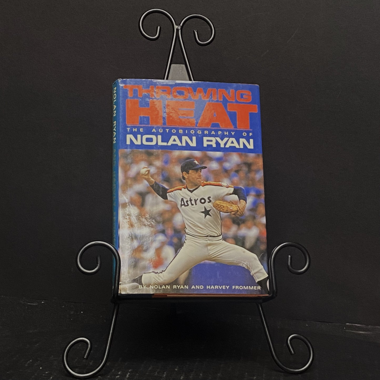 Throwing Heat - Nolan Ryan - First Edition - 1988