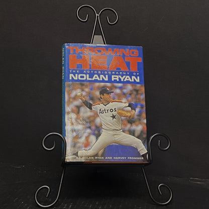 Throwing Heat - Nolan Ryan - First Edition - 1988