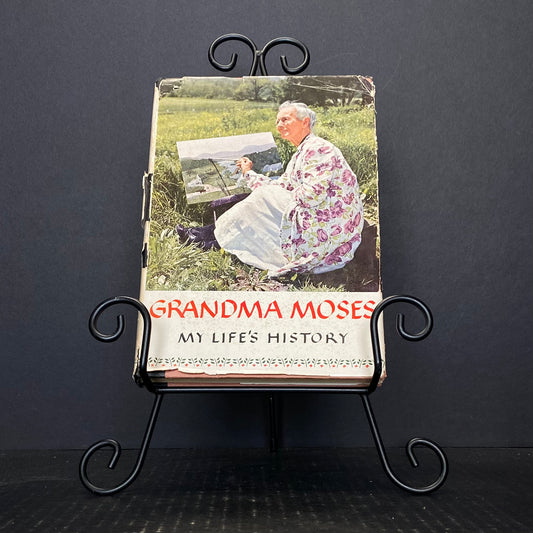 My Life's History - Grandma Moses - Signed by Author - First Edition - 1952