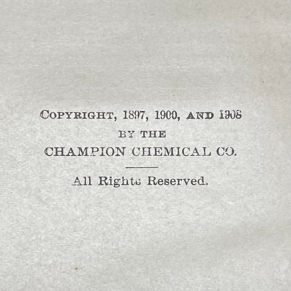 Champion Text-Book On Embalming - Eliab Myers MD - Fifth Edition - 1908