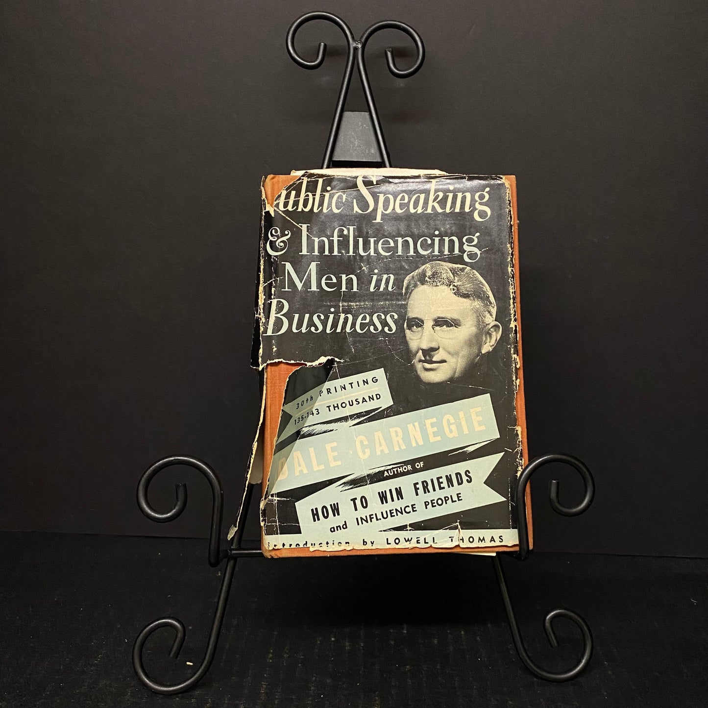 Public Speaking And Influencing Men In Business - Dale Carnegie - Thirtieth Printing - 1943