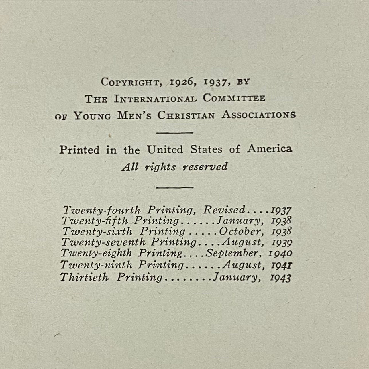 Public Speaking And Influencing Men In Business - Dale Carnegie - Thirtieth Printing - 1943