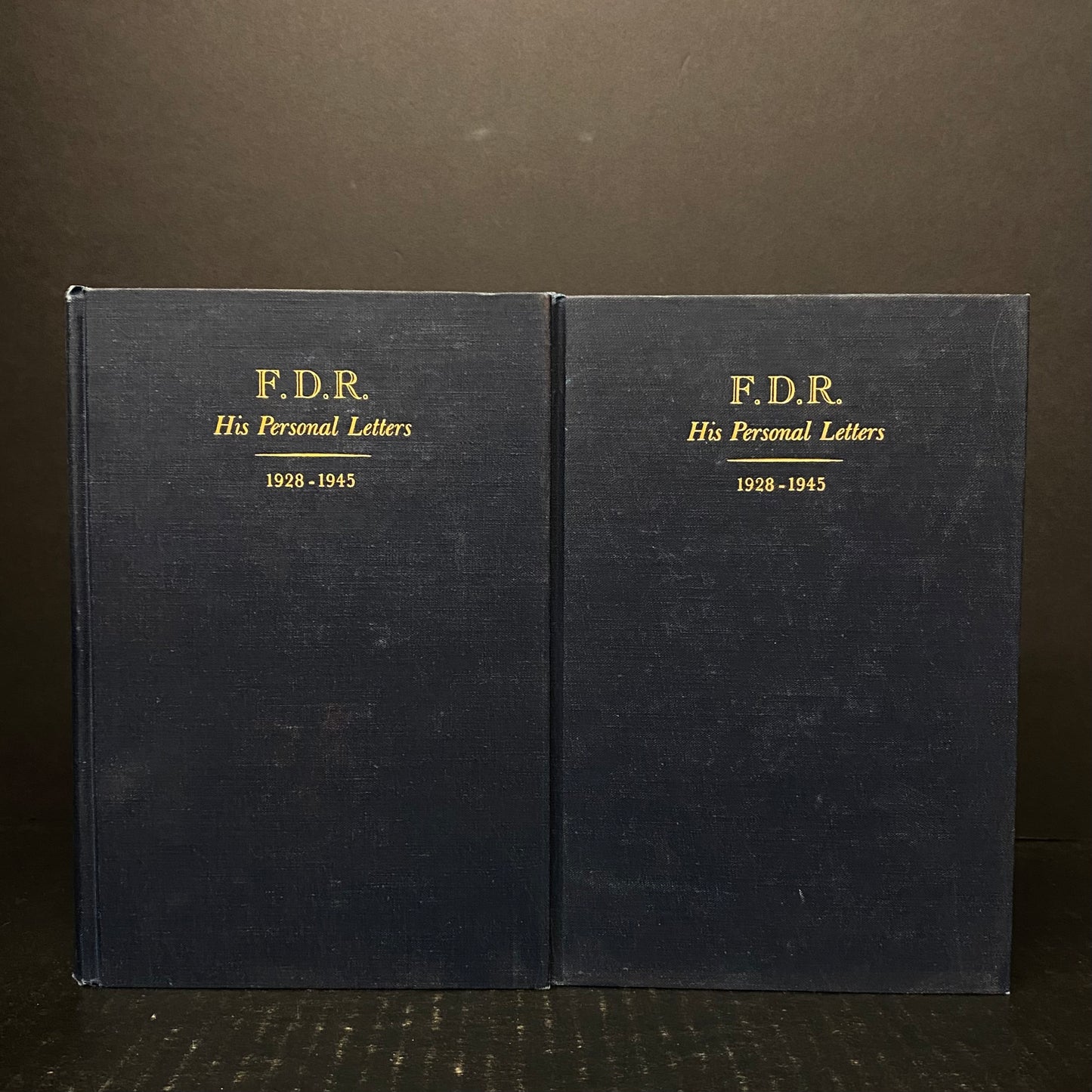 F.D.R. His Personal Letters Volumes I and II - Elliott Roosevelt - First Edition - 1950