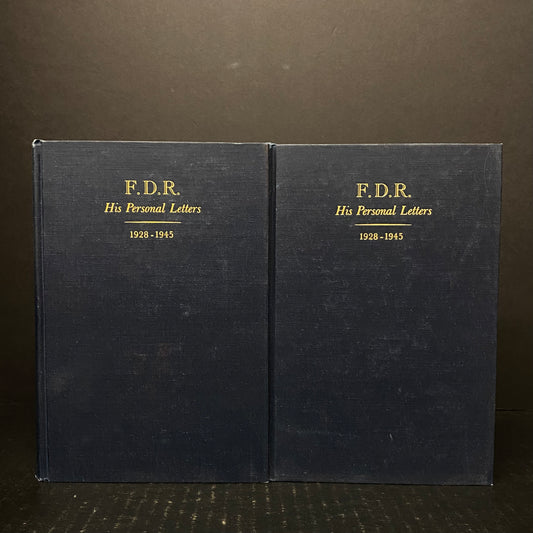 F.D.R. His Personal Letters Volumes I and II - Elliott Roosevelt - First Edition - 1950