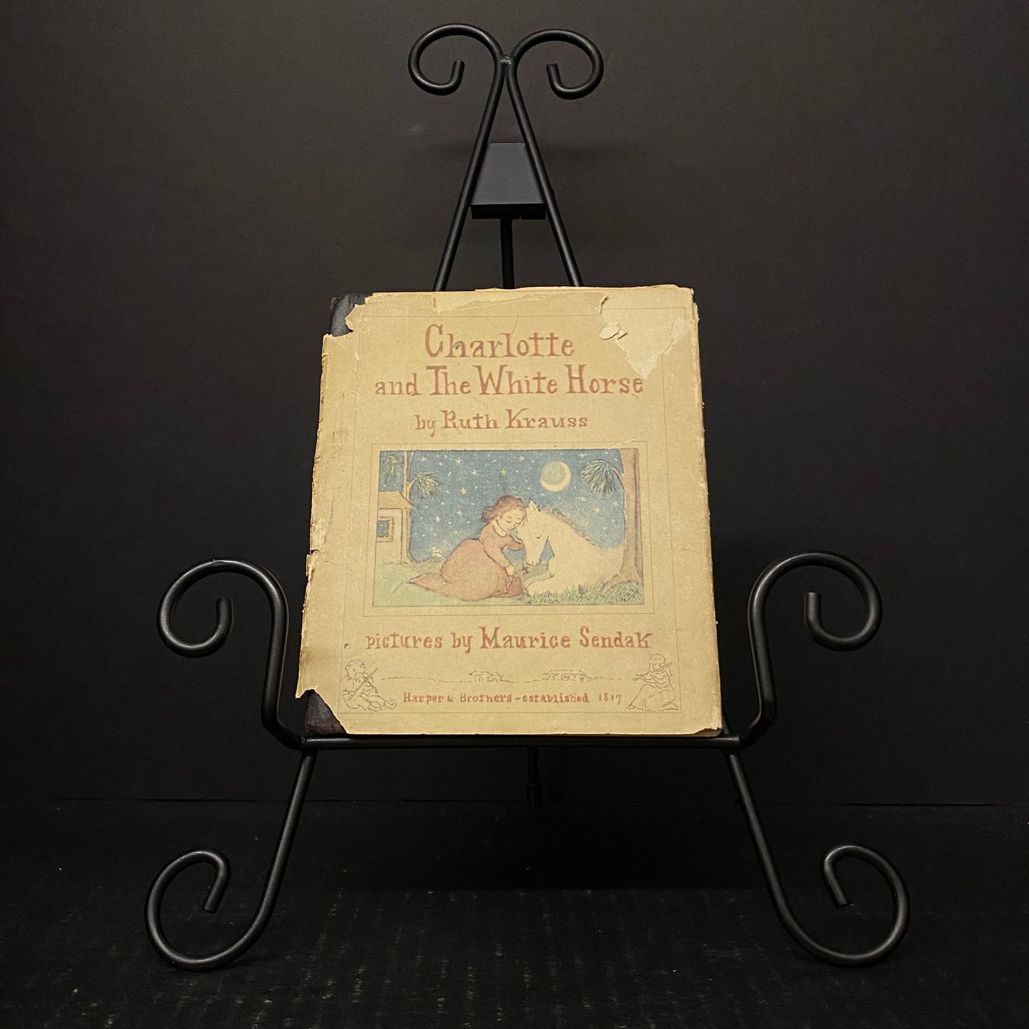 Charlotte and The White Horse - Ruth Krauss - Pictures by Maurice Sendak - Possible First Edition - 1955