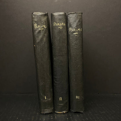 Biblical Commentary On The Psalms Volume I, II, and III - Franz Delitzsch - 1871