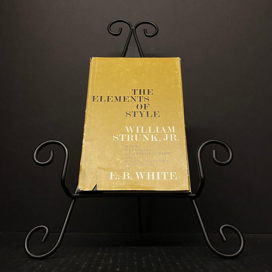 The Elements of Style - William Strunk Jr. - First Printing - 1959