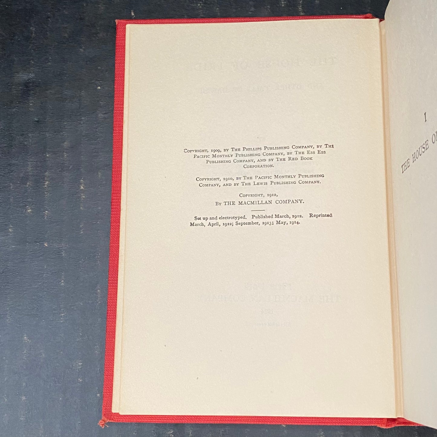 The House of Pride - Jack London - 1924