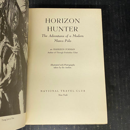 Horizon Hunter - Harrison Forman - First Edition - 1940