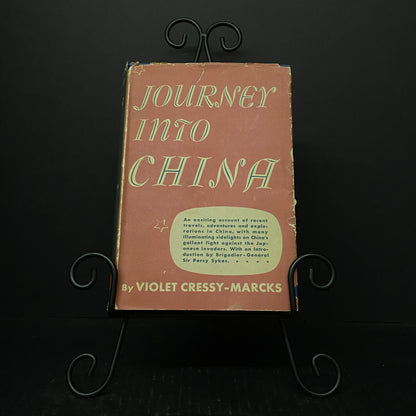 Journey Into China - Violet Cressy-Marcks - First Edition - 1942