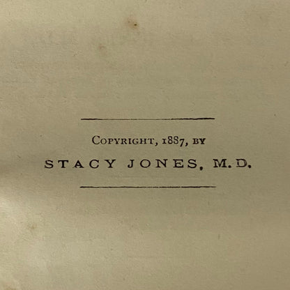 The Medical Genius - Stacy Jones M.D. - Fourth Edition - 1894