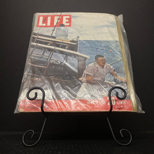 Life Magazine: Salty Excitement of Ocean Fishing - Life Magazine - 1961