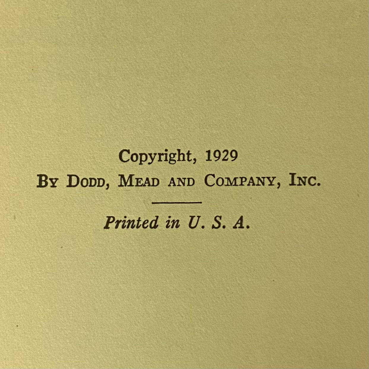 Mistral - Max Brand - First Edition - 1929