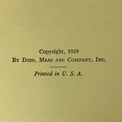 Mistral - Max Brand - First Edition - 1929