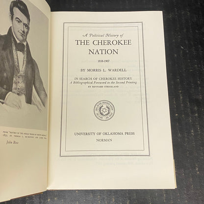 A Political History of the Cherokee Nation, 1838-1907 - Morris L. Wardell - 1977