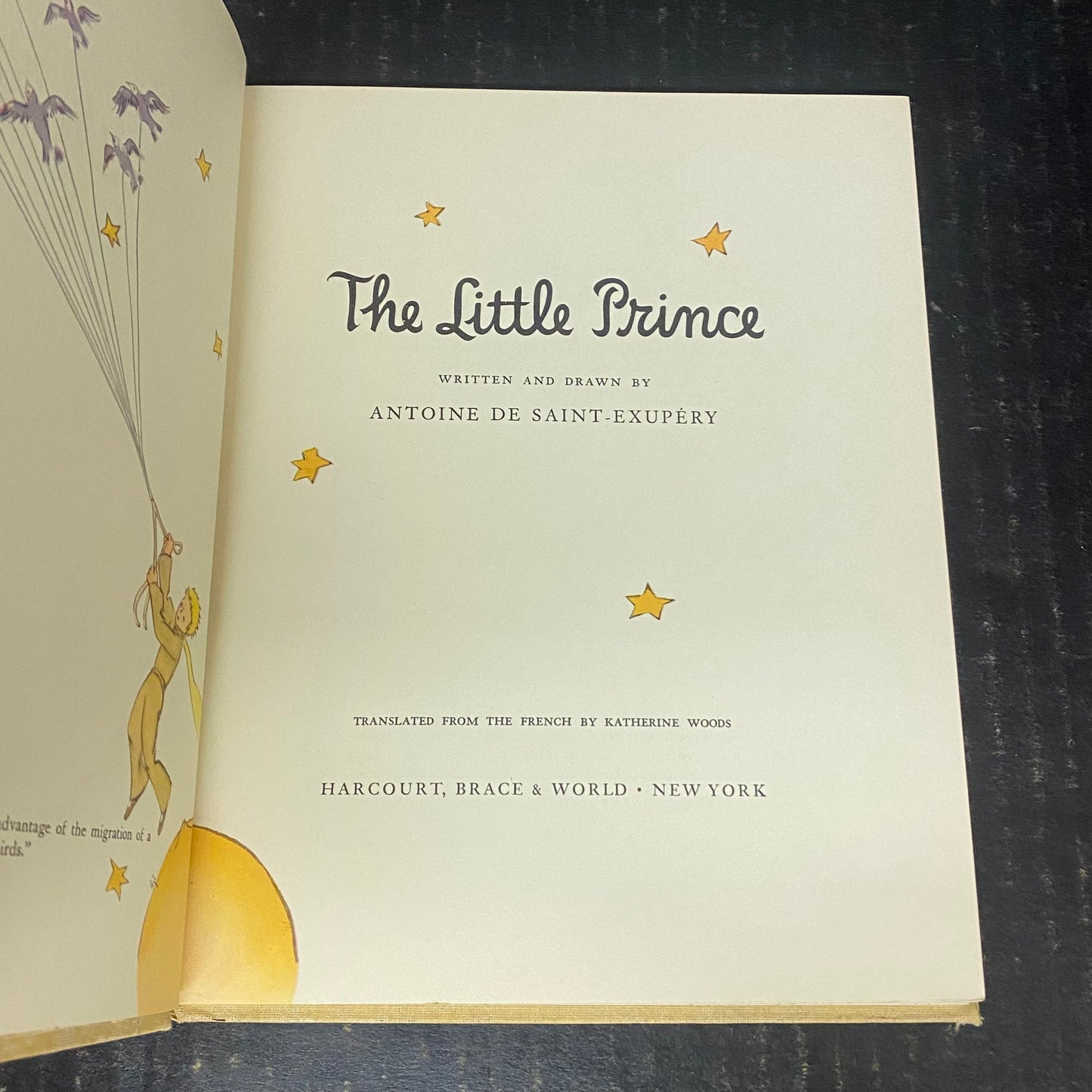 The Little Prince - Antoine De Saint-Exupery - Early US Edition - Circa 1948