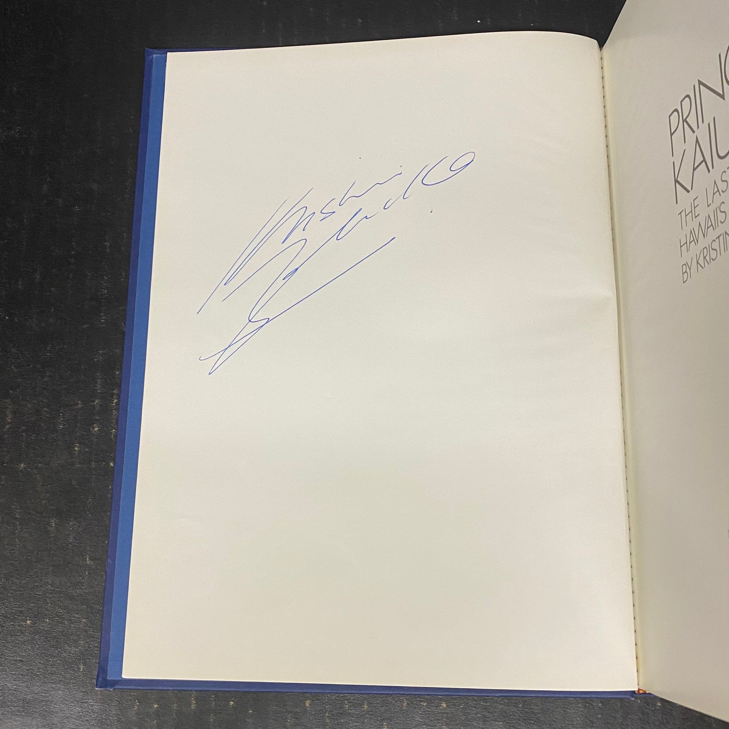 Princess Kaiulani - Kristin Zambucka - Signed by Author - 1976