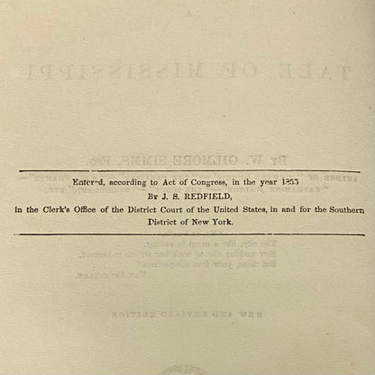 Border Beagles - W. Gilmore Simms - Revised Edition - Circa 1870