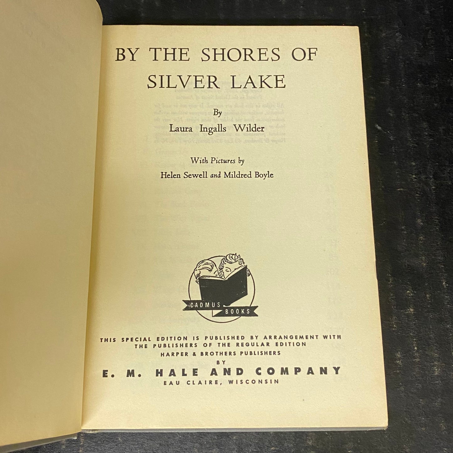 By The Shores Of Silver Lake - Laura Ingalls Wilder - First Thus Edition - 1939