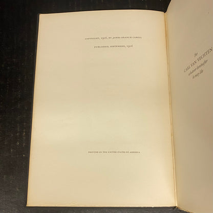 The Music From Behind The Moon - James Branch Cabell - 1926