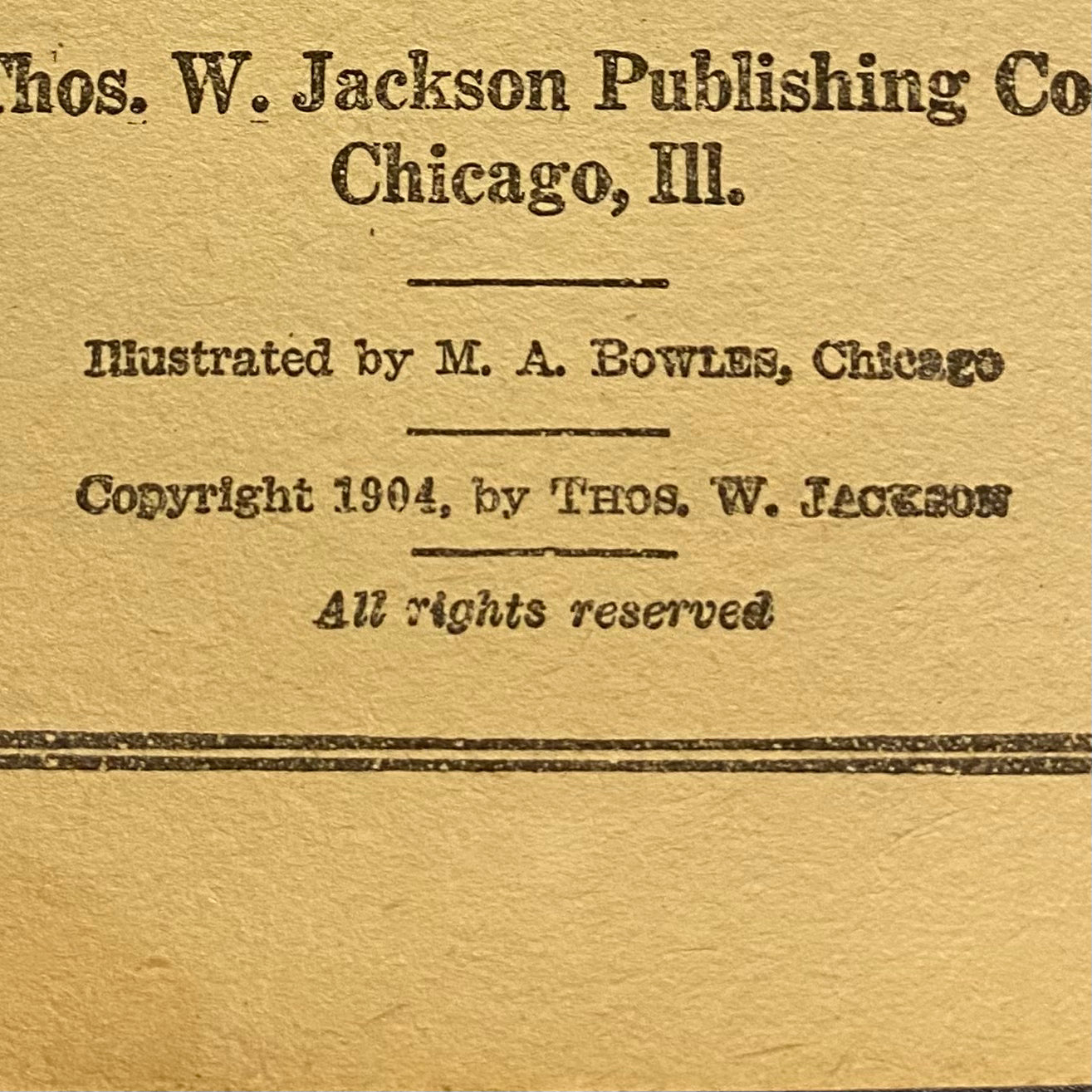 Through Missouri On A Mule - Thos. W. Jackson - 1904