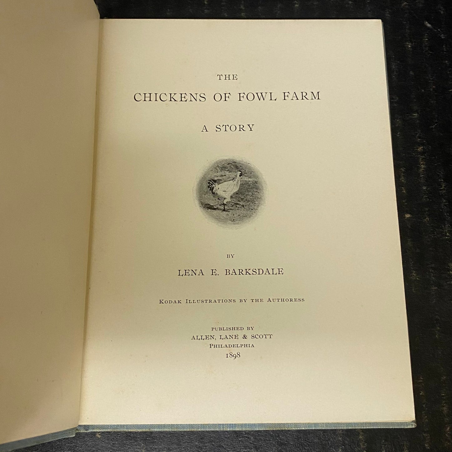 The Chickens of Fowl Farm - Lena E. Barksdale - 1898