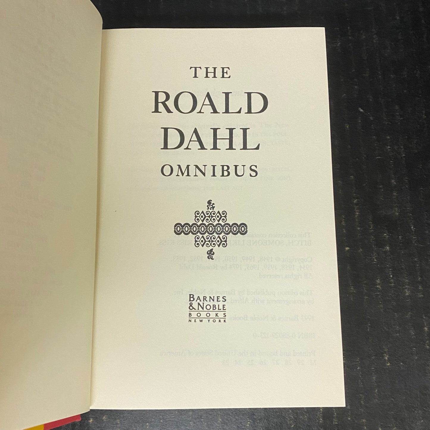 The Roald Dahl Omnibus - Roald Dahl - 1993