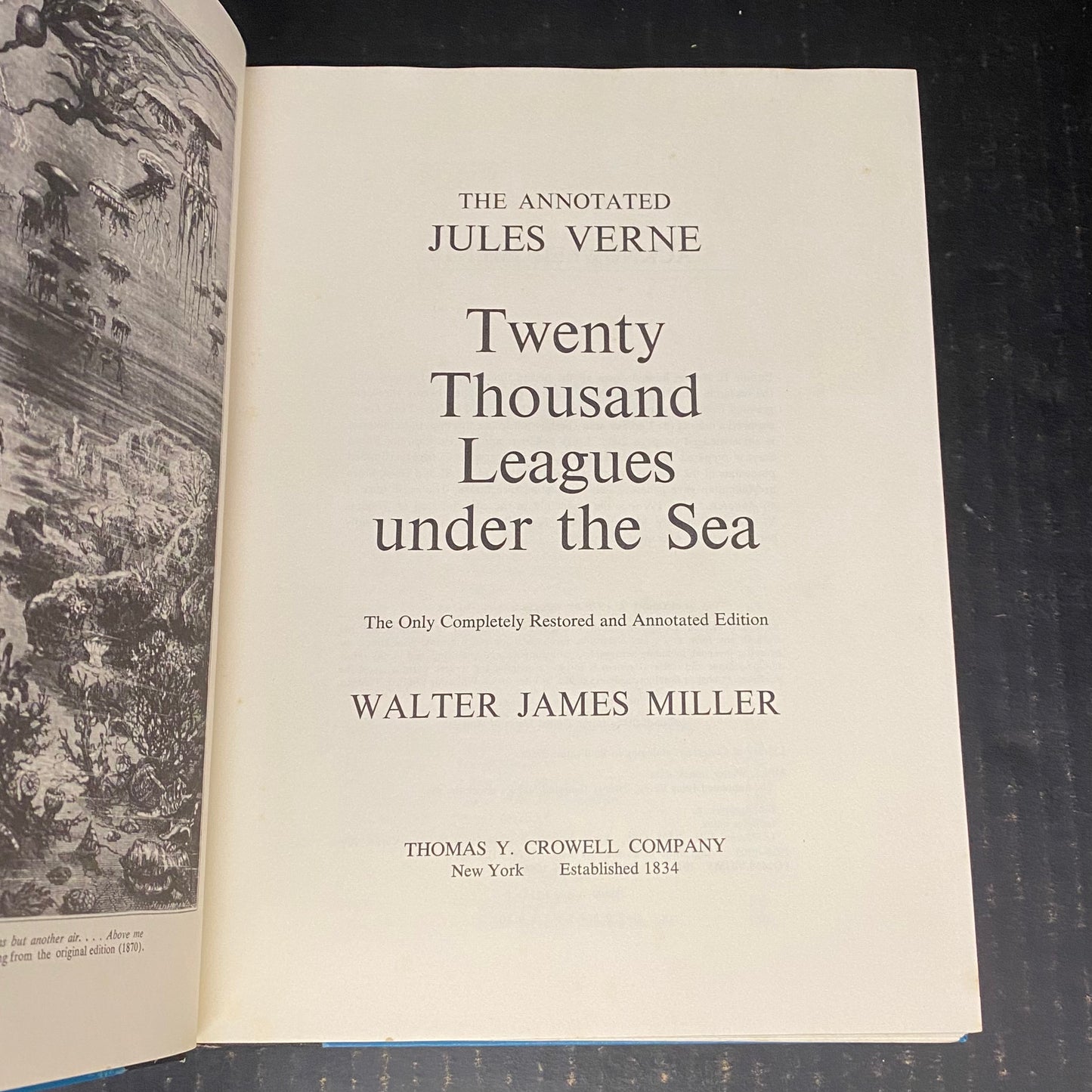 Twenty Thousand Leagues Under the Sea - Jules Verne - First Edition - 1976