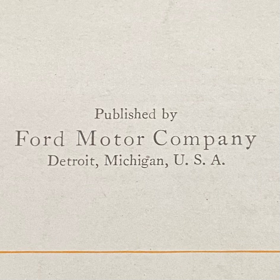 Ford Manual - Ford Motor Company