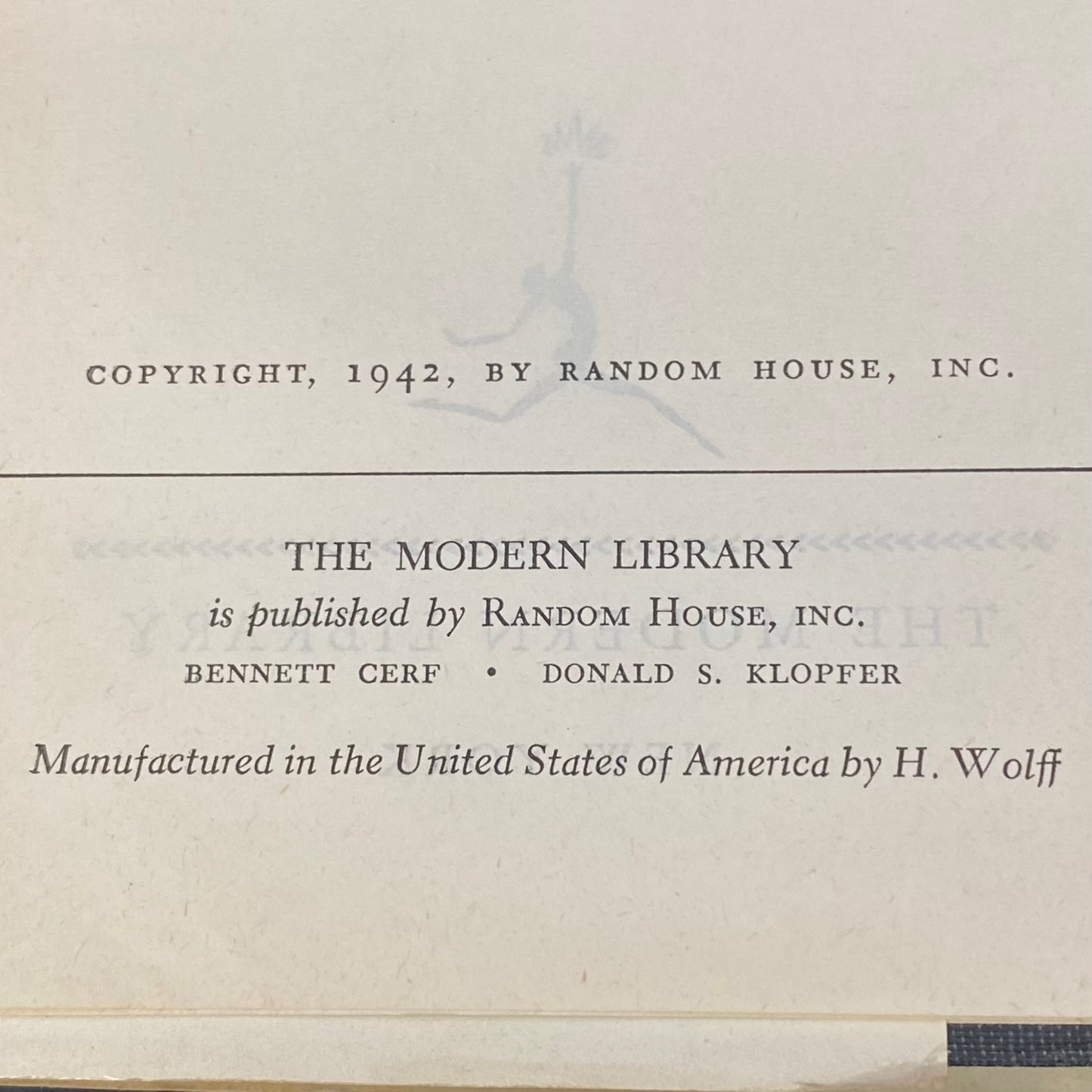 Sixteen Famous British Plays - Bennett A. Cerf and Van H. Cartmell - The Modern Library Edition - 1942