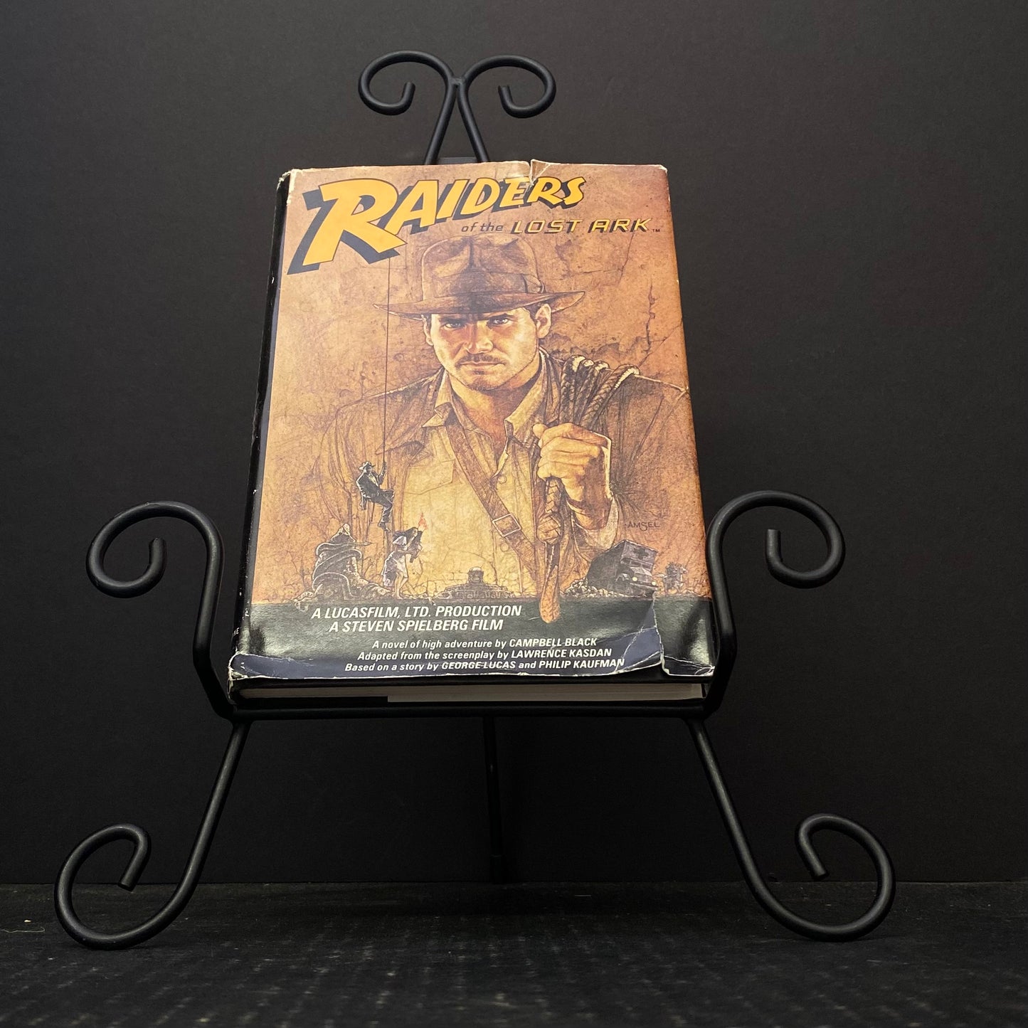 Raiders of the Lost Ark - Campbell Black - Book Club Edition - 1981