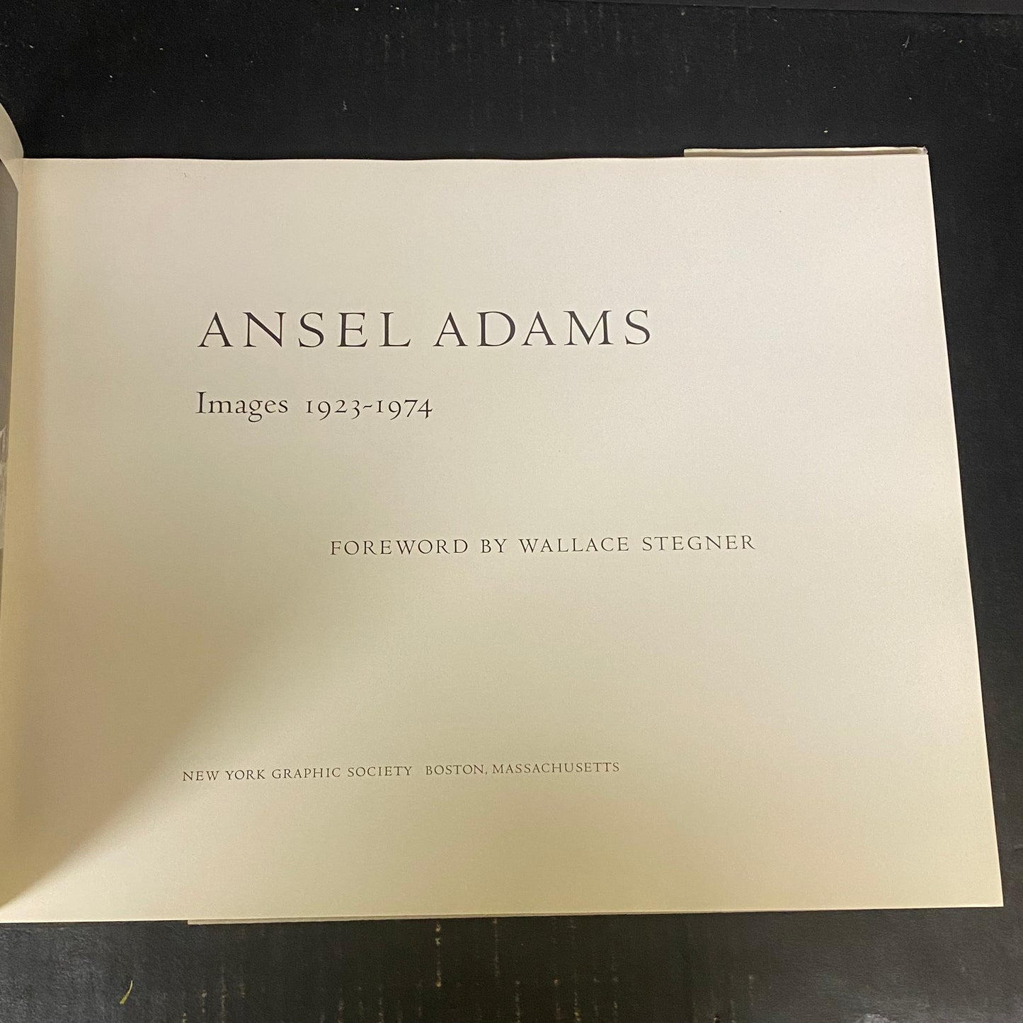 Ansel Adams Images 1923-1974 - Ansel Adams - Second Printing - 1981