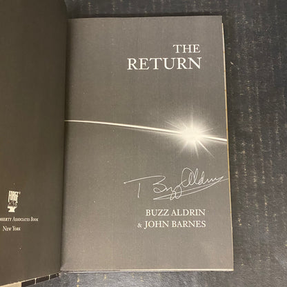 The Return - Buzz Aldrin and John Barnes - Signed by Author - First Edition - 2000