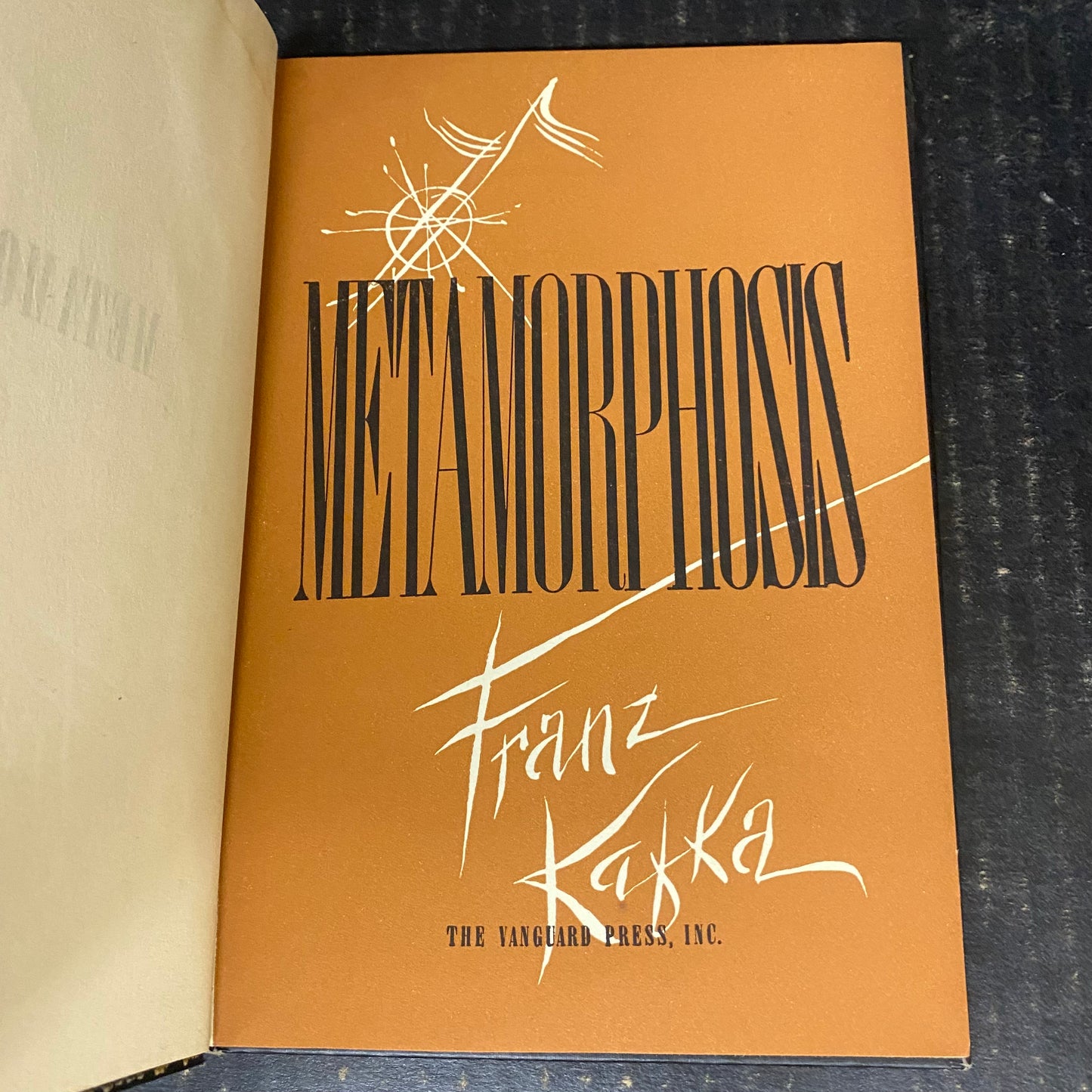 Metamorphosis - Franz Kafka - Third Printing - 1946