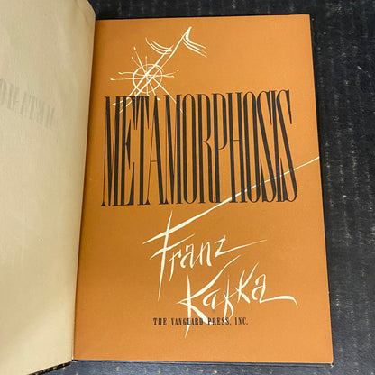 Metamorphosis - Franz Kafka - Third Printing - 1946