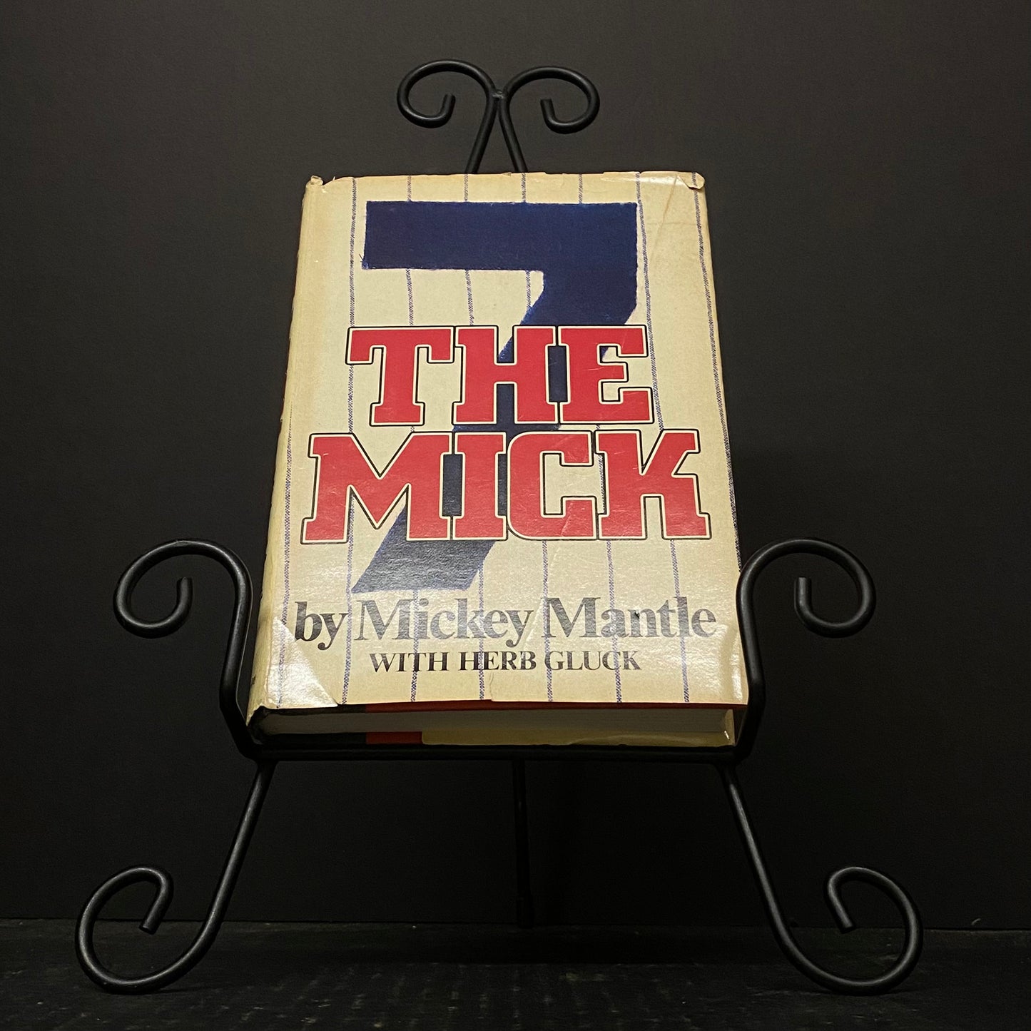 The Mick - Mickey Mantle - Signed by Author - 1985