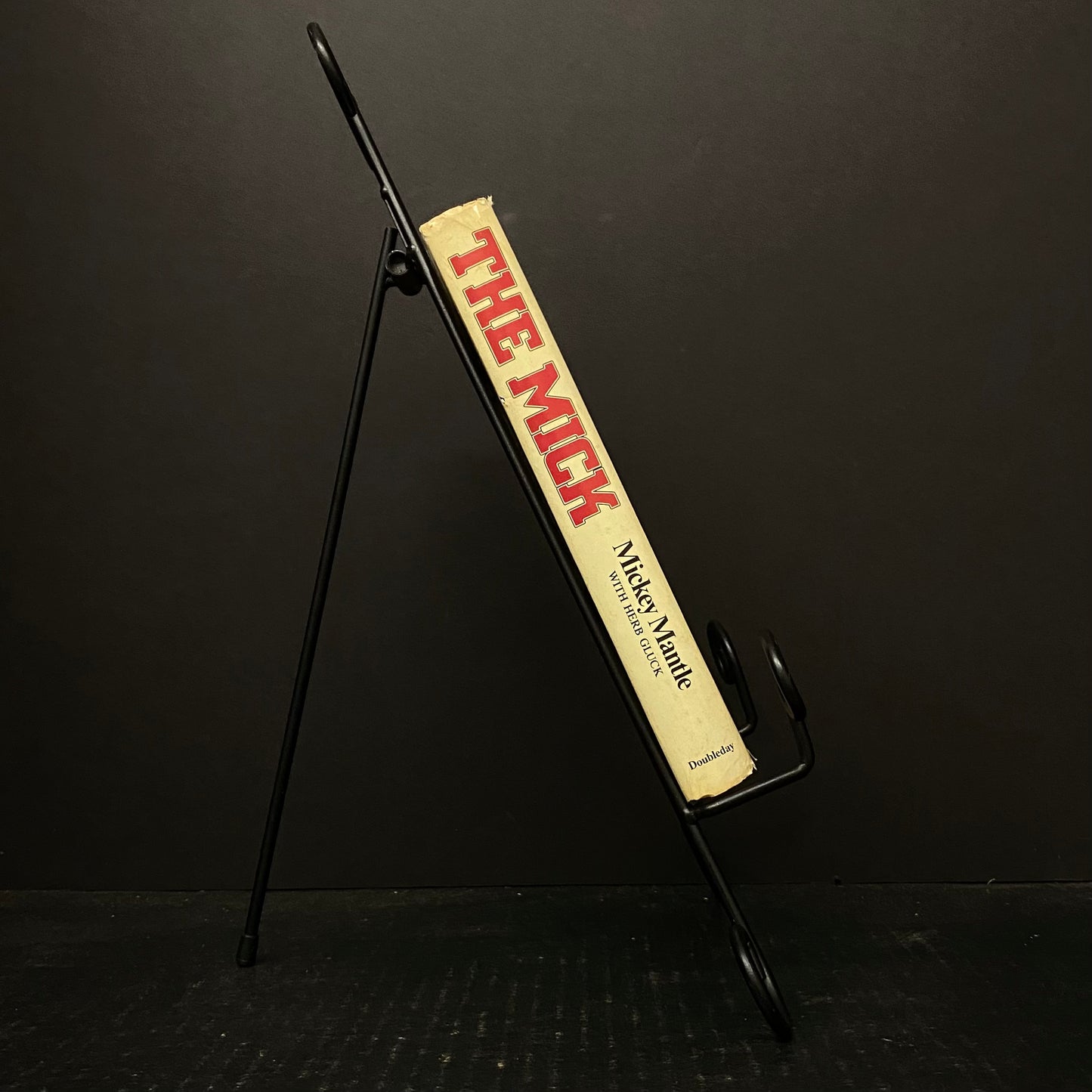 The Mick - Mickey Mantle - Signed by Author - 1985