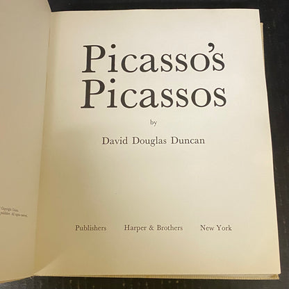 Picasso's Picassos - David Douglas Duncan - c. 1961