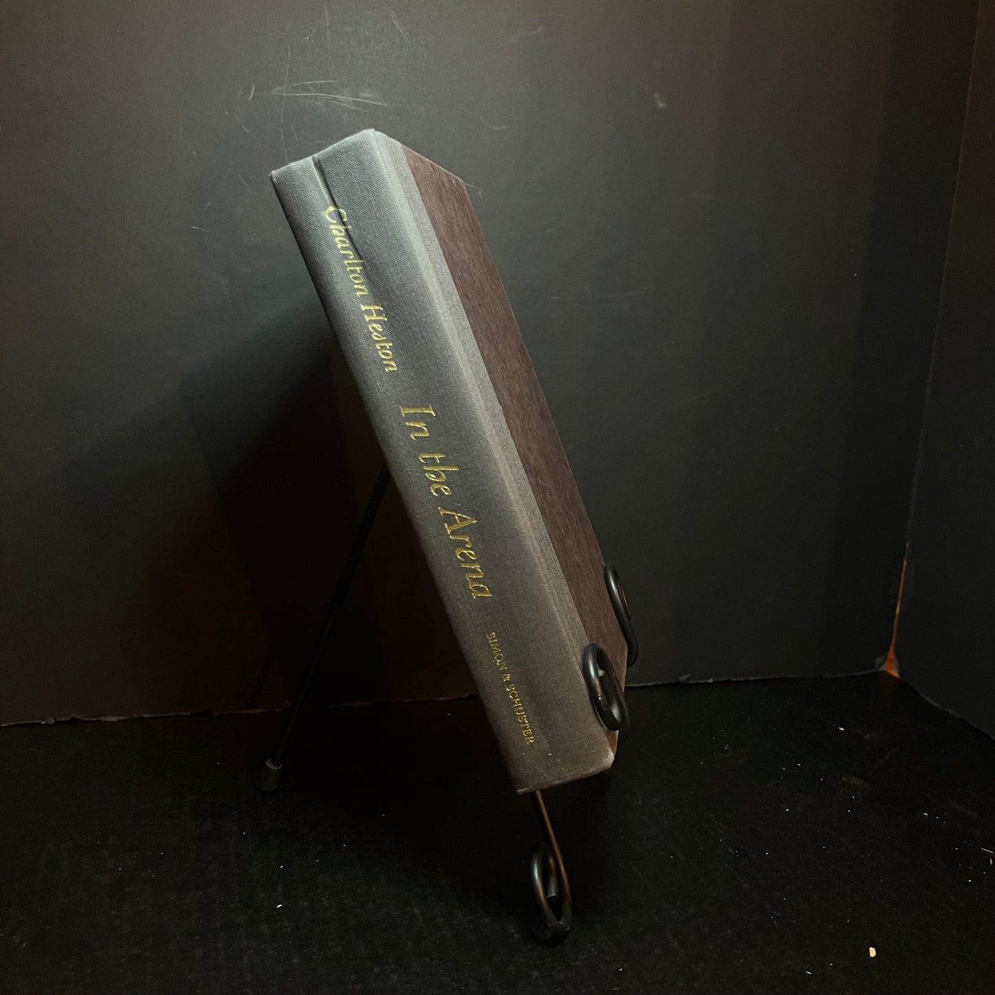 In The Arena - Charlton Heston - Signed Copy - 1st Edition - 1995