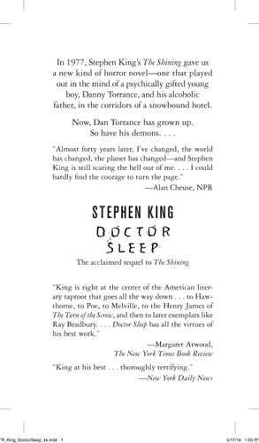 Doctor Sleep A Novel