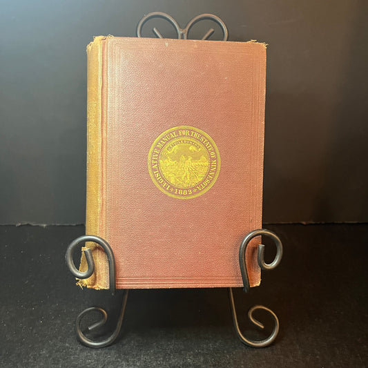 Legislative Manual for the State of Minnesota - St. Paul: J.W. Cunningham - 1883