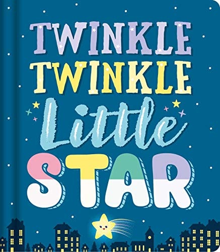 Twinkle Twinkle Little Star Nursery Rhyme Board Book