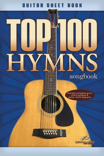 Top 100 Hymns Songbook Guitar Sheet Book