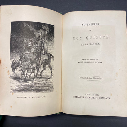 Don Quixote - Miguel de Cervantes Saavedra - c. 1880