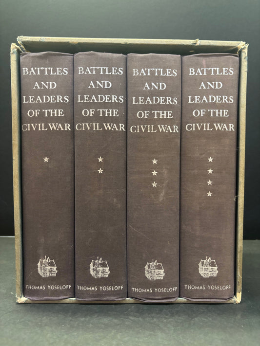 Battles and Leaders of the Civil War - Thomas Yoseloff - 4 Volume Set - 1956