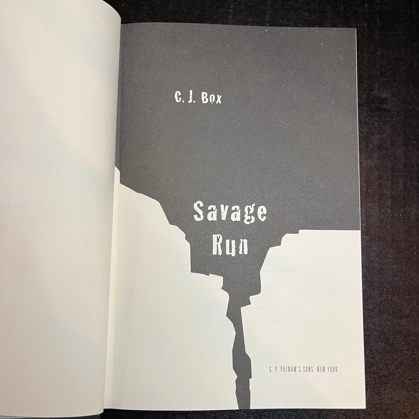 Savage Run - C. J. Box - 1st Edition - 2002