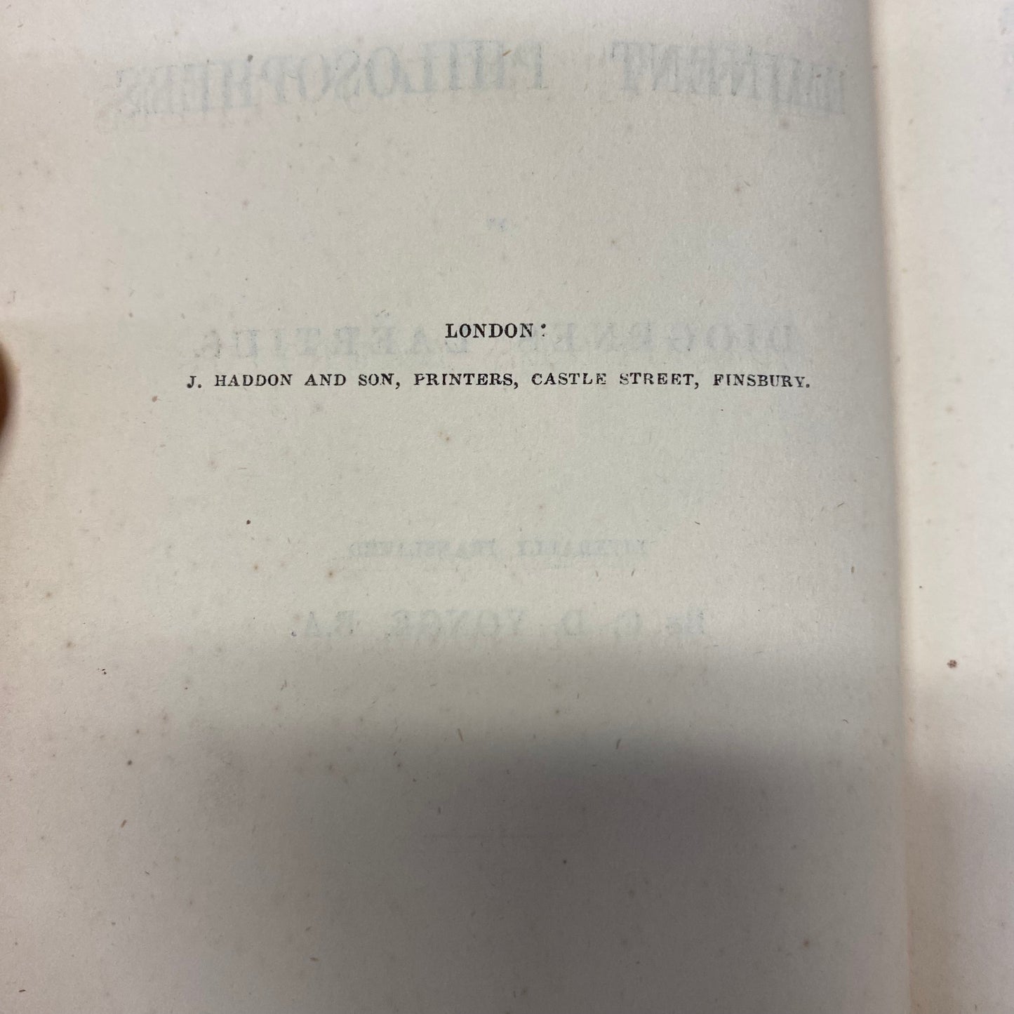 The Lives and Opinions of Eminent Philosophers - Diogenes Laertius - C. D. Yonge - 1853