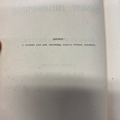 The Lives and Opinions of Eminent Philosophers - Diogenes Laertius - C. D. Yonge - 1853