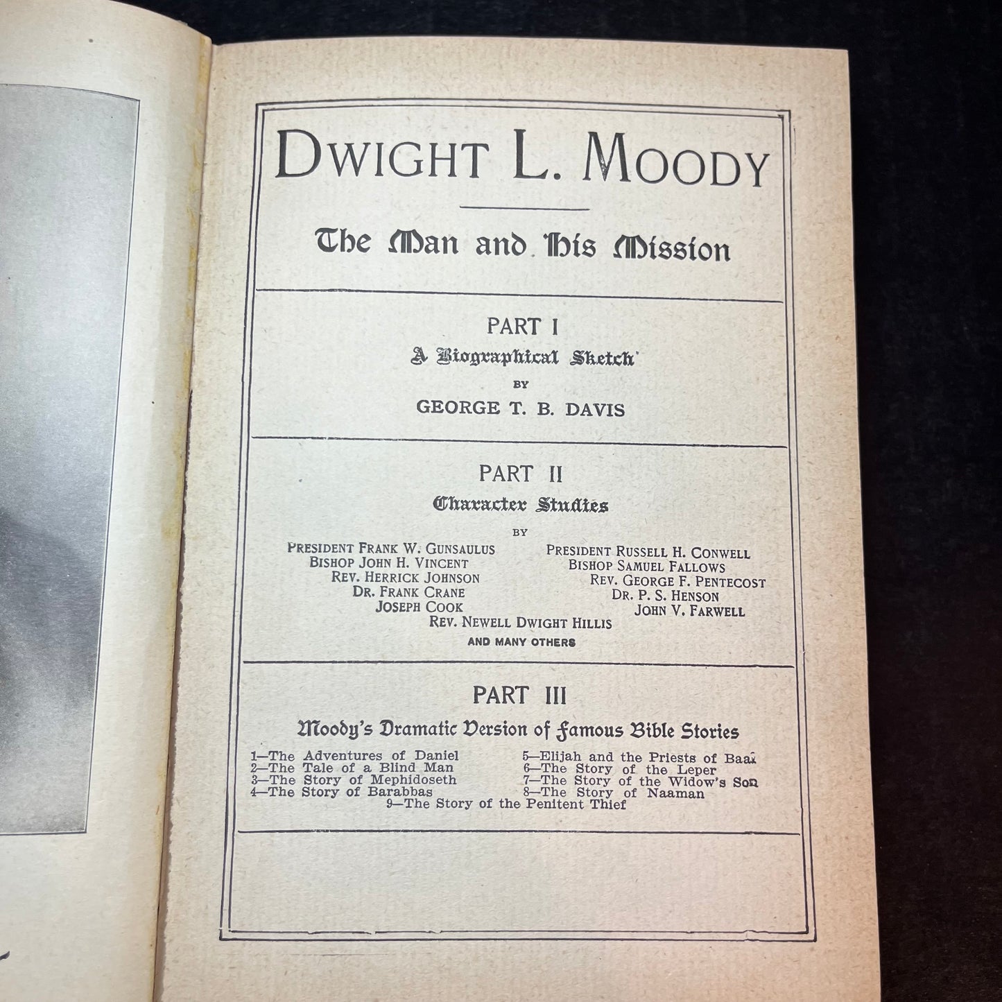 The Man and His Mission - Dwight L. Moody - 1900