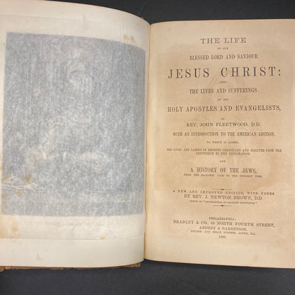 The Life of Christ - Rev. John Fleetwood - 1868